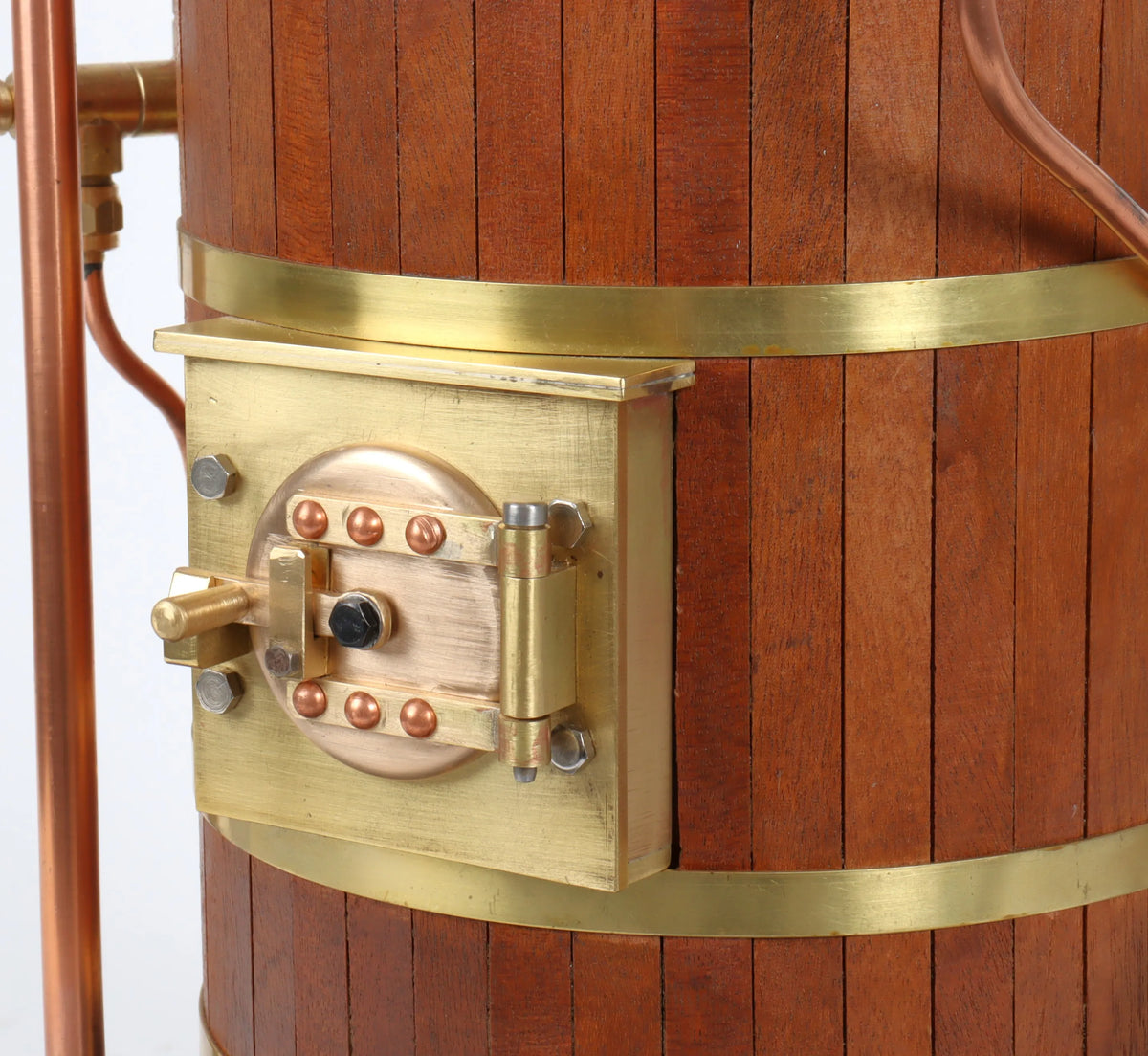 Vertical coal-fired boiler