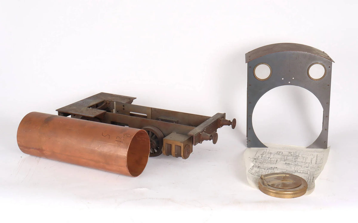 5 inch gauge Railmotor chassis