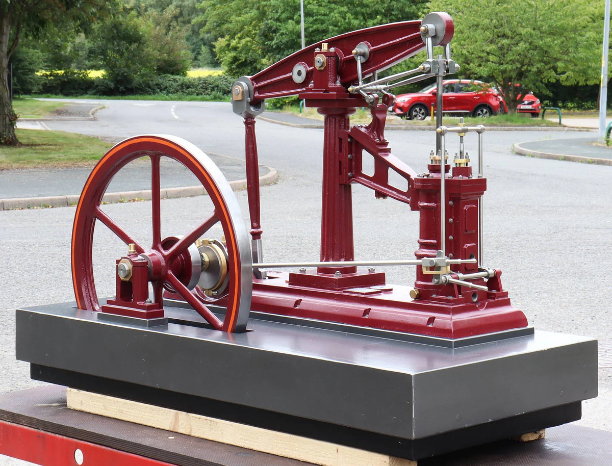 2 inch scale Sanderson 12hp beam engine