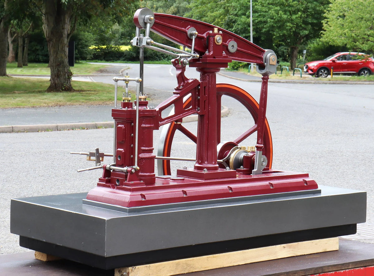 2 inch scale Sanderson 12hp beam engine