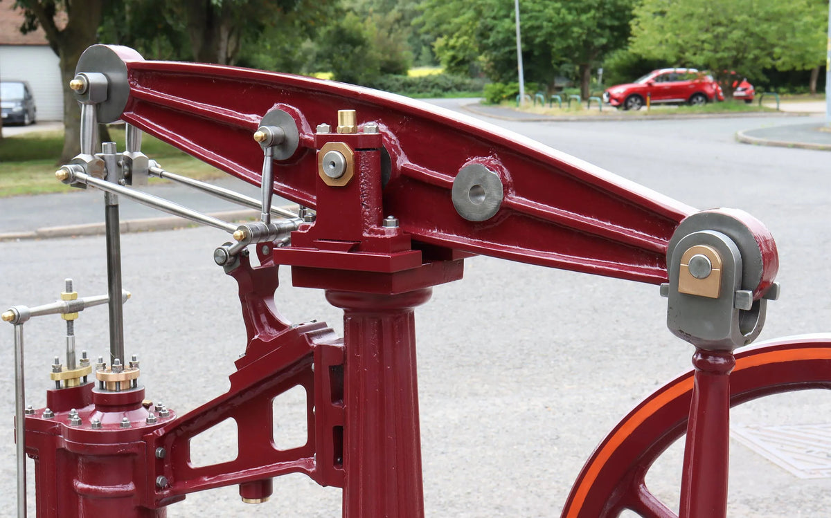 2 inch scale Sanderson 12hp beam engine