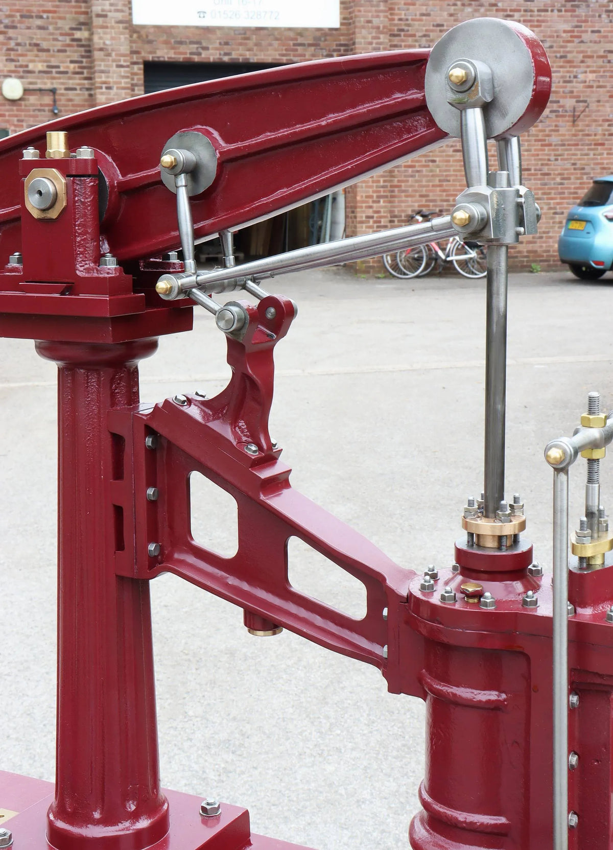 2 inch scale Sanderson 12hp beam engine