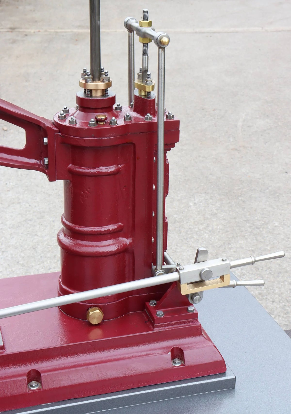 2 inch scale Sanderson 12hp beam engine