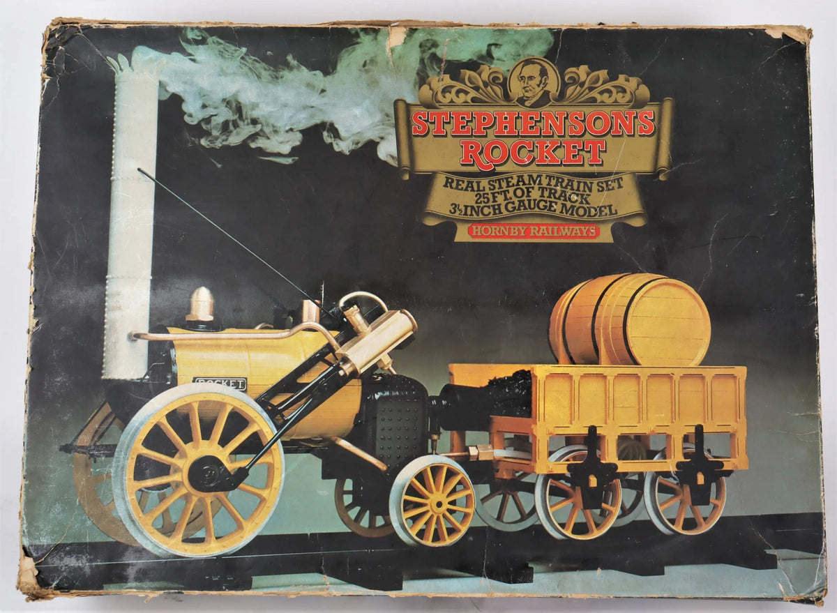 3 1/2 inch gauge Hornby "Rocket" with track and original box