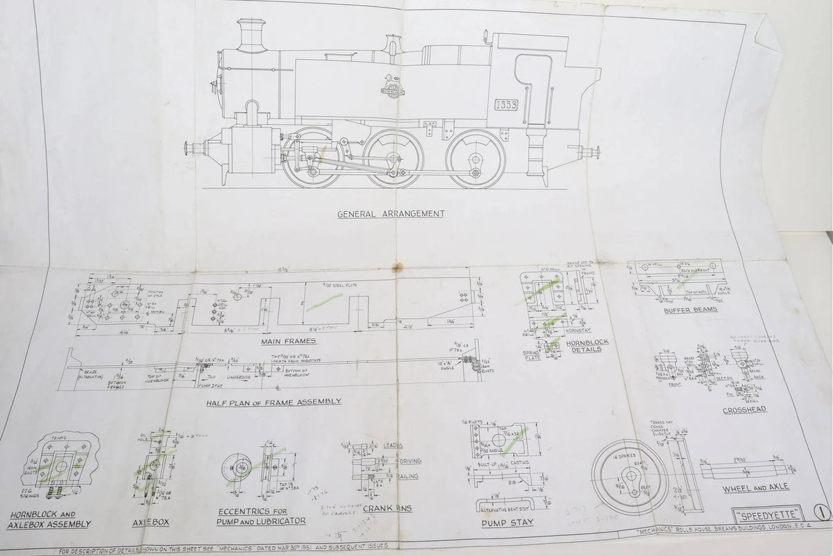 2 1/2 inch gauge GWR 15XX 0-6-0PT