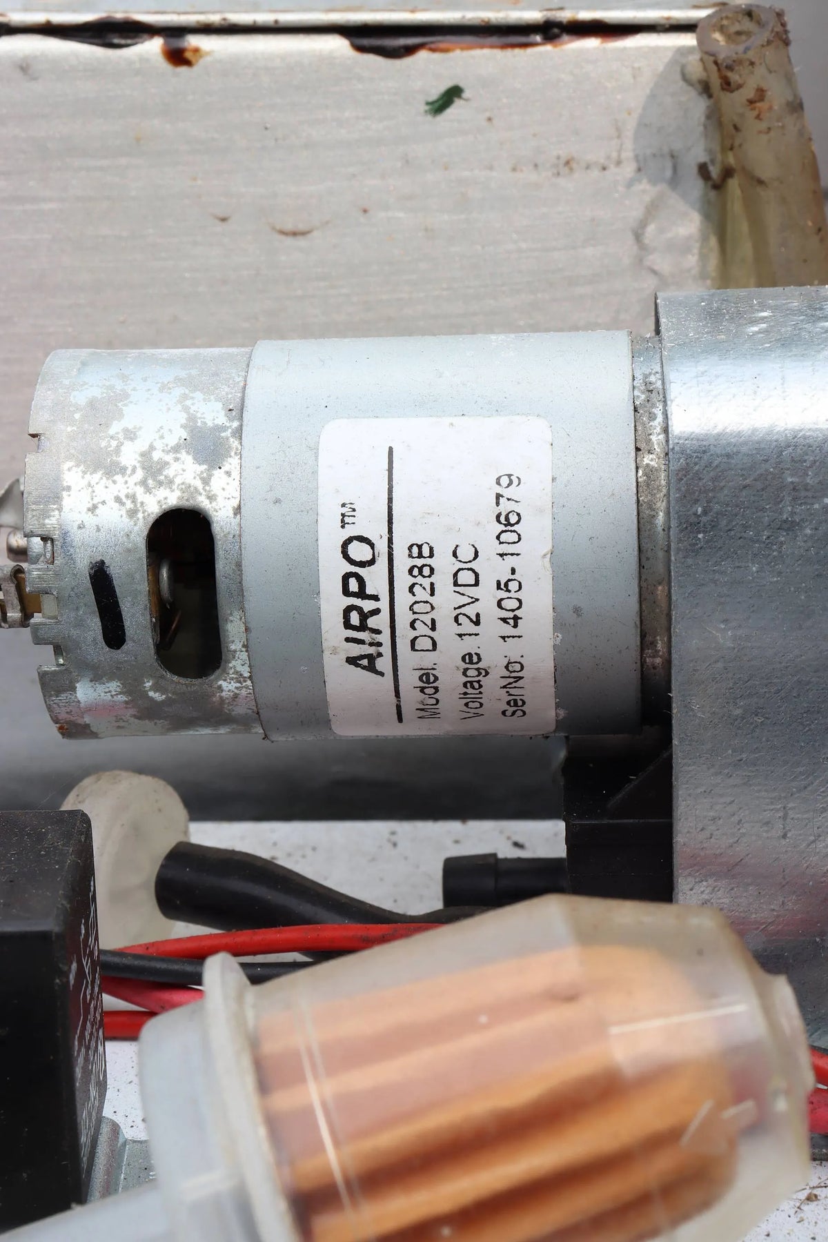 7 1/4 inch gauge driving truck with vacuum & boiler feed pumps