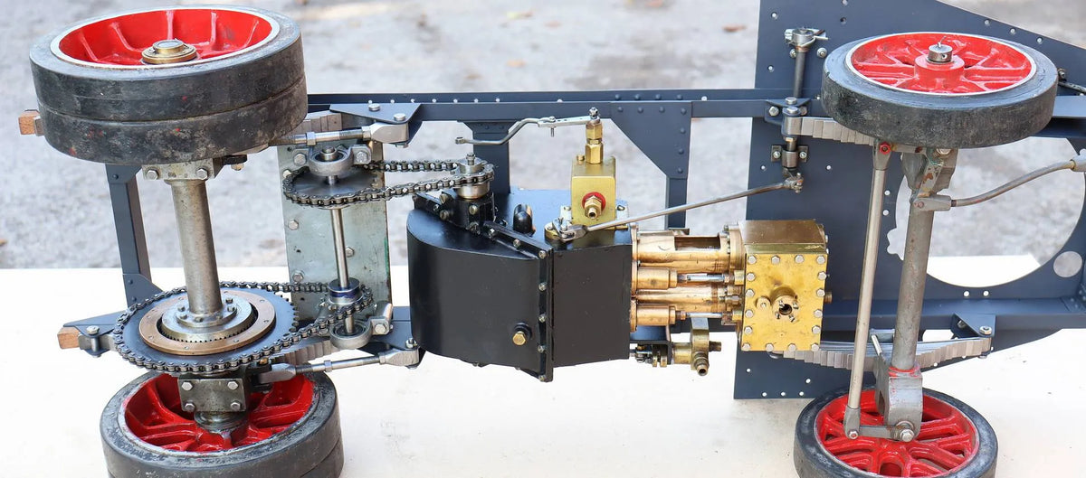 2 inch scale Clayton steam wagon