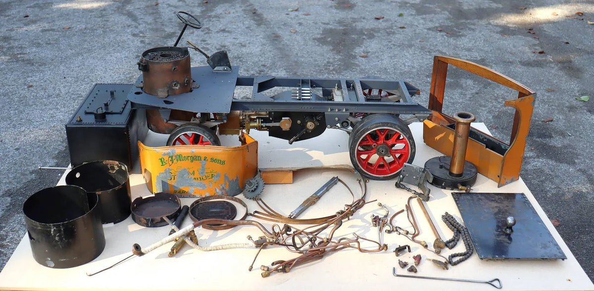 2 inch scale Clayton steam wagon