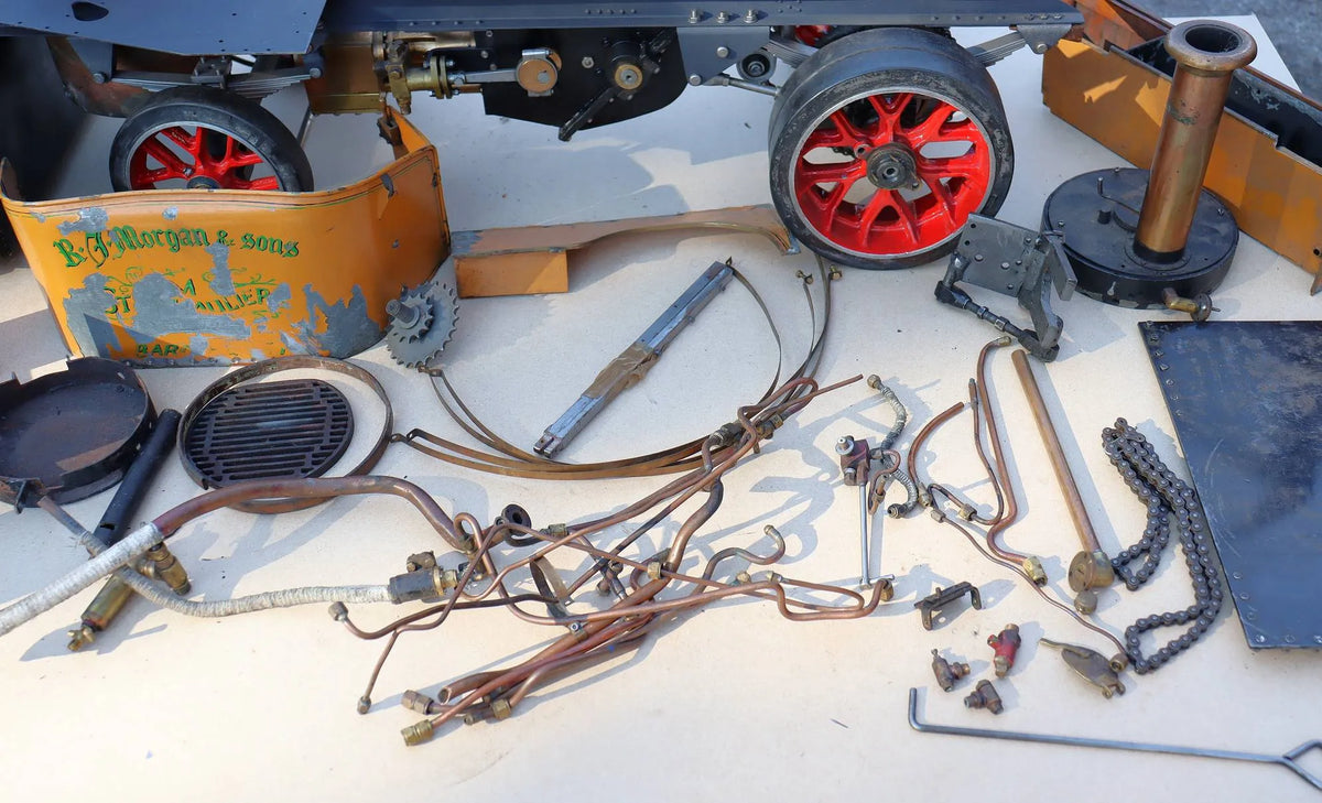 2 inch scale Clayton steam wagon