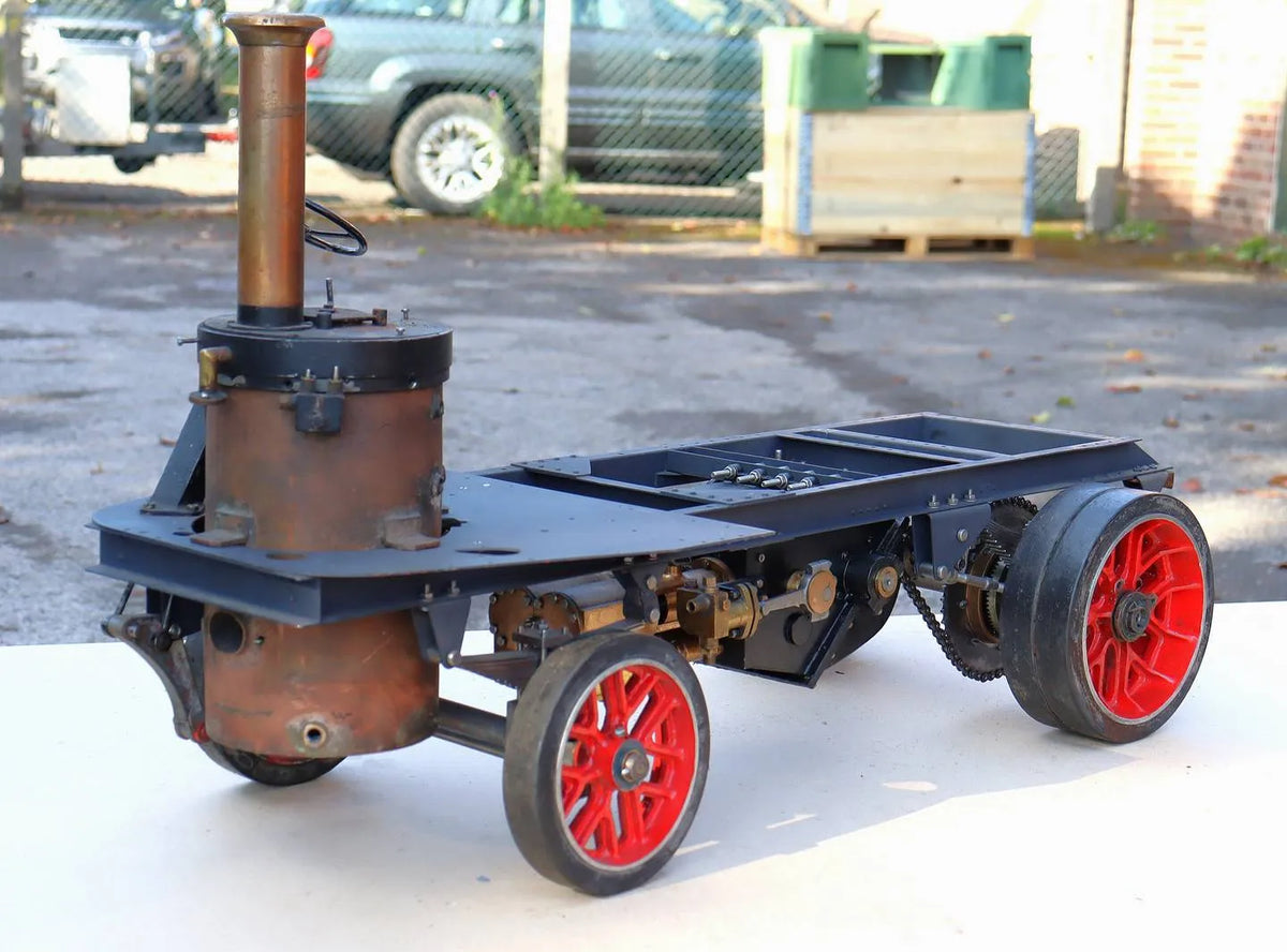 2 inch scale Clayton steam wagon
