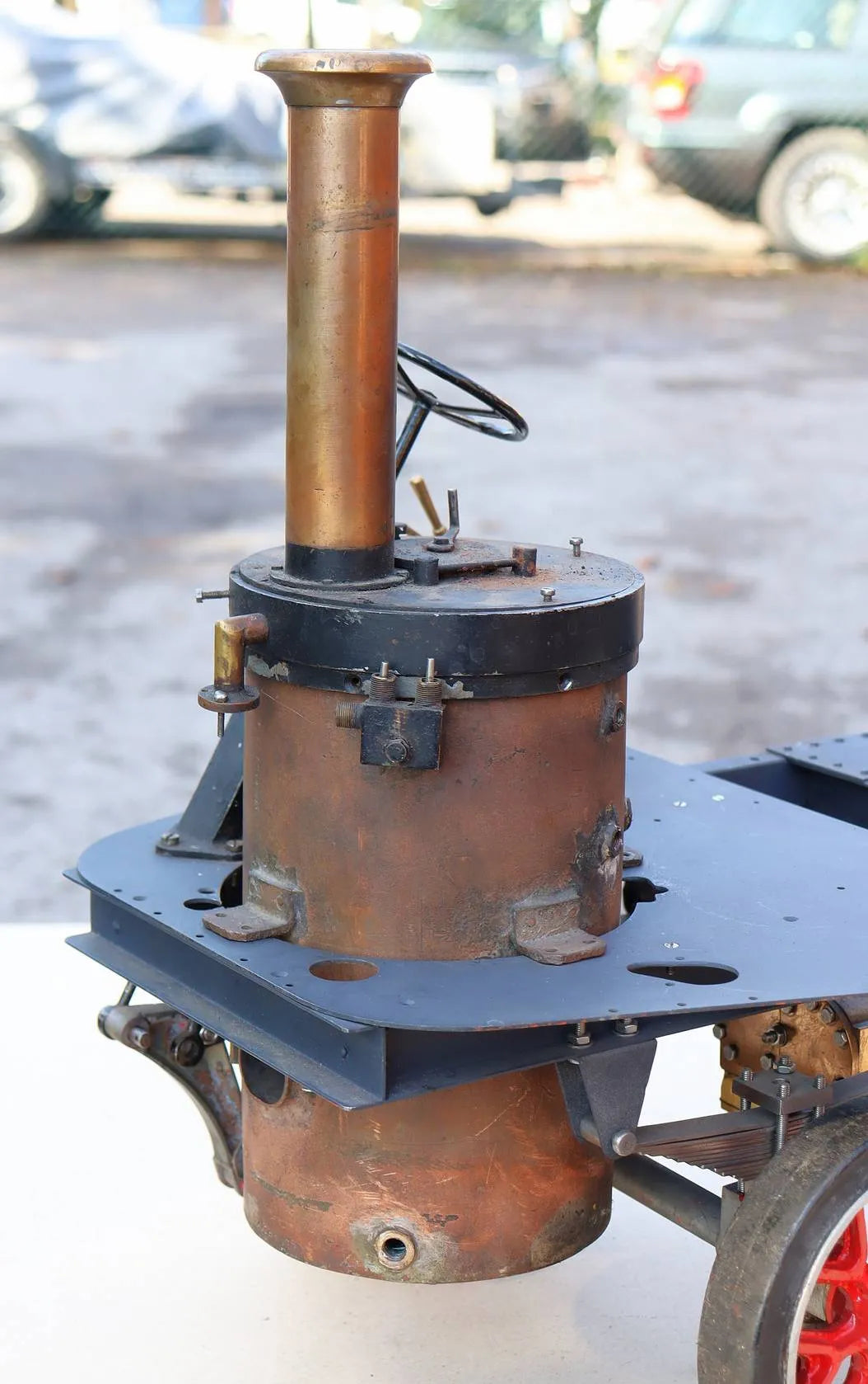 2 inch scale Clayton steam wagon