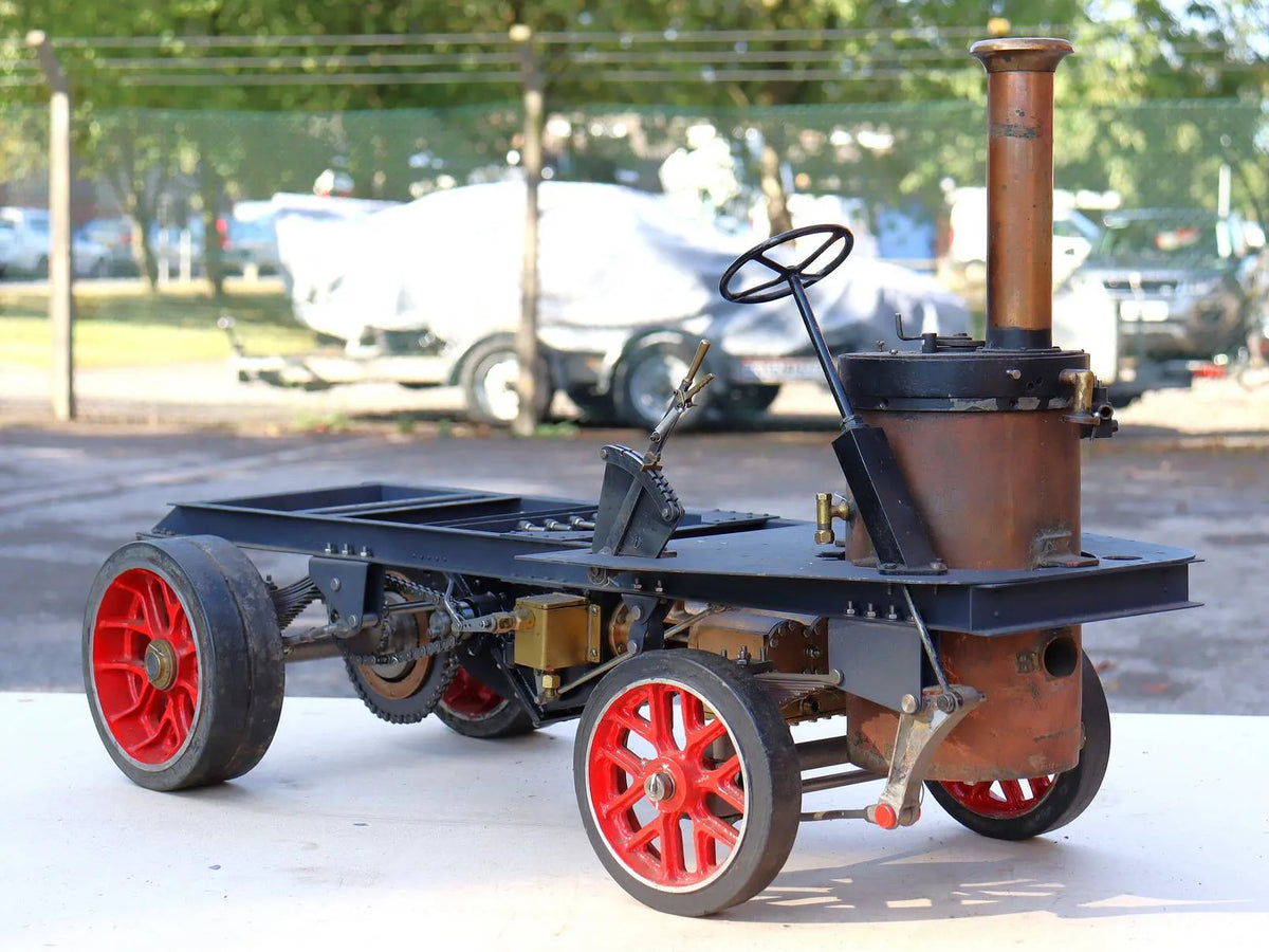 2 inch scale Clayton steam wagon