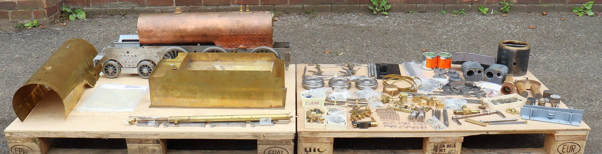 5 inch gauge LNER B1 with commercial boiler