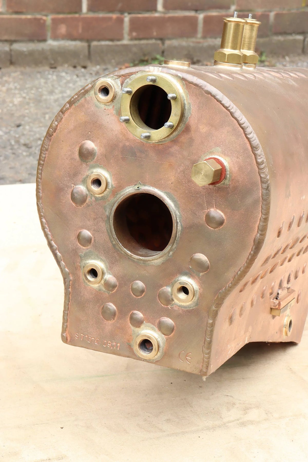 5 inch gauge LNER B1 with commercial boiler