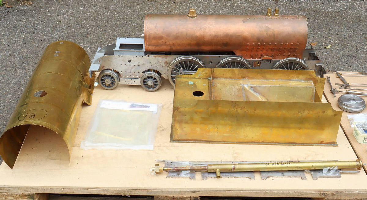 5 inch gauge LNER B1 with commercial boiler