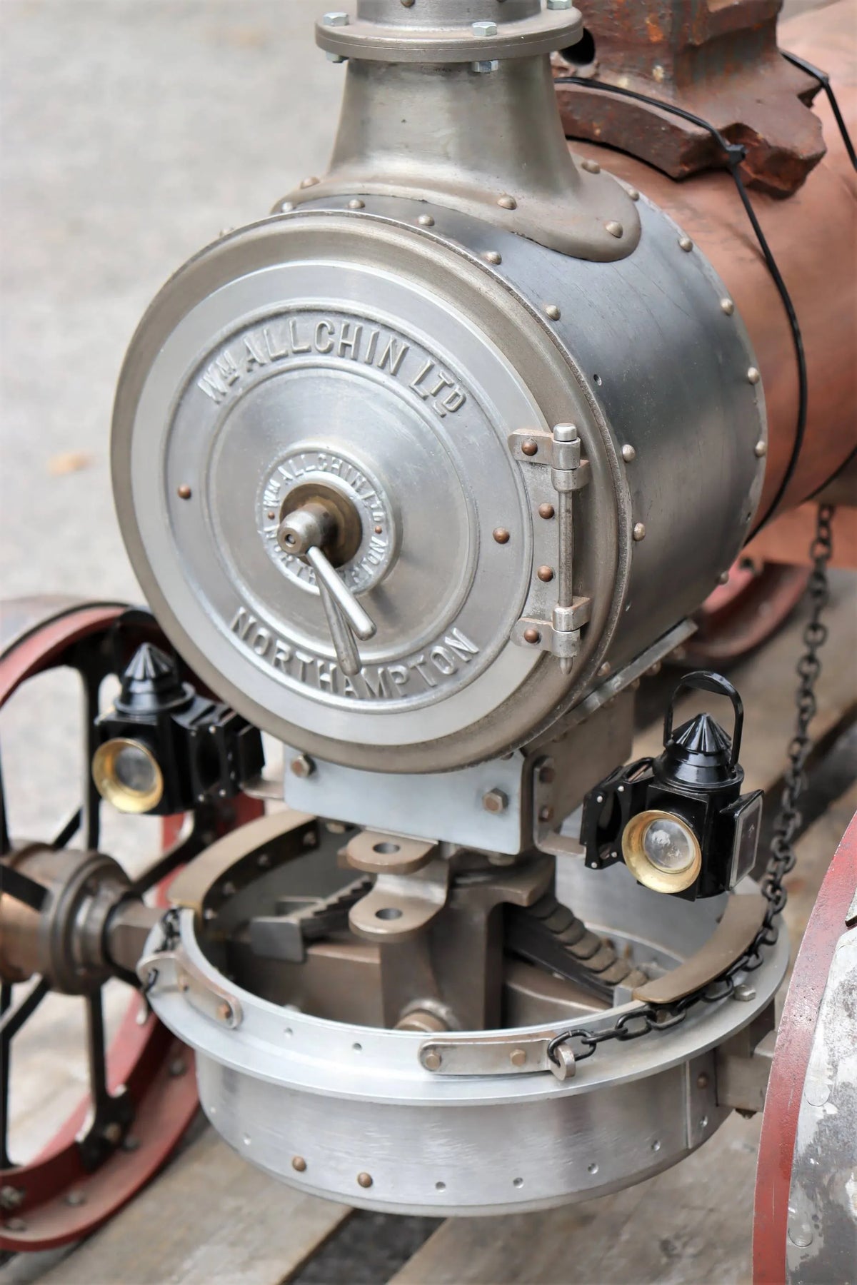 3 inch scale Allchin agricultural engine