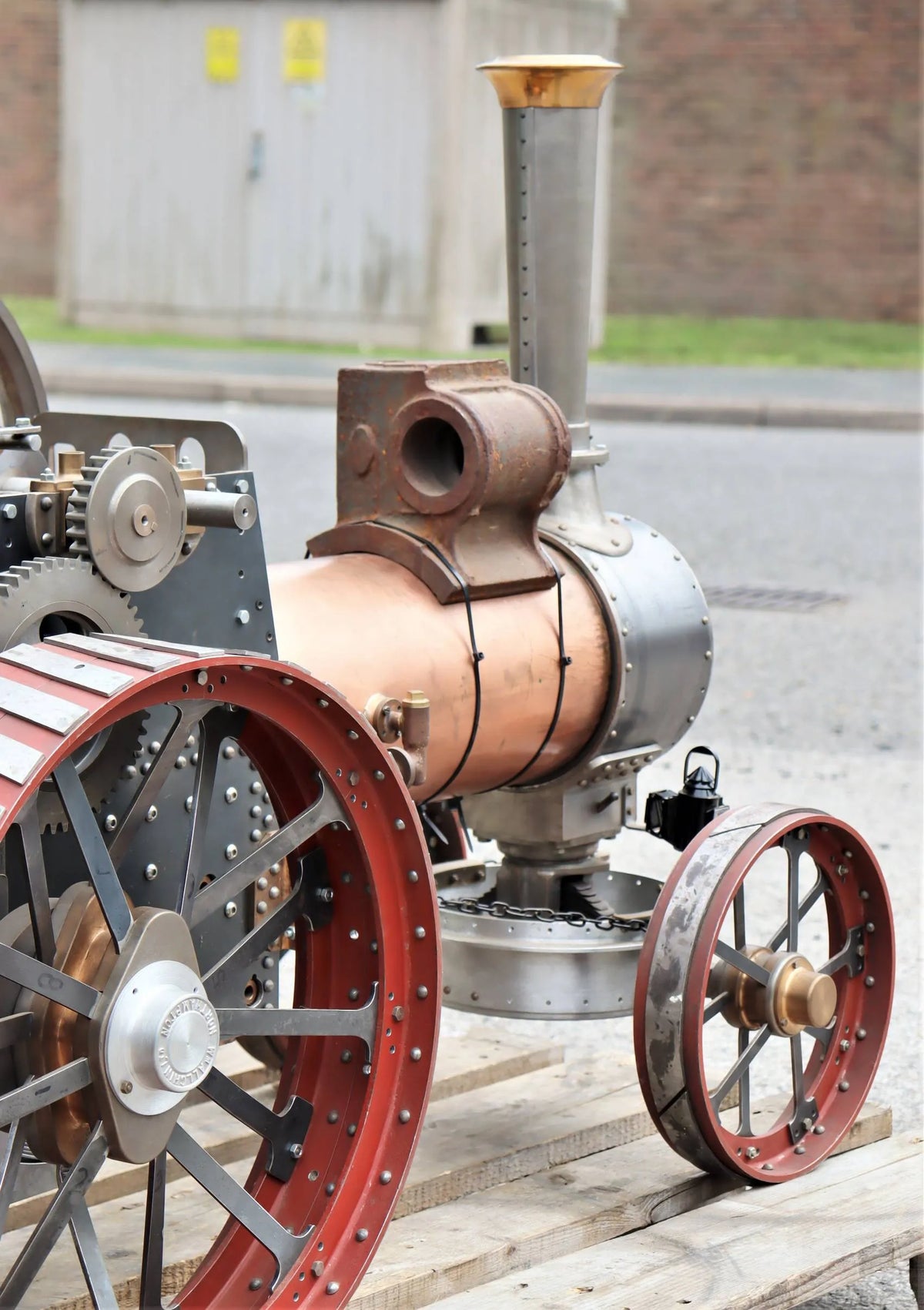 3 inch scale Allchin agricultural engine