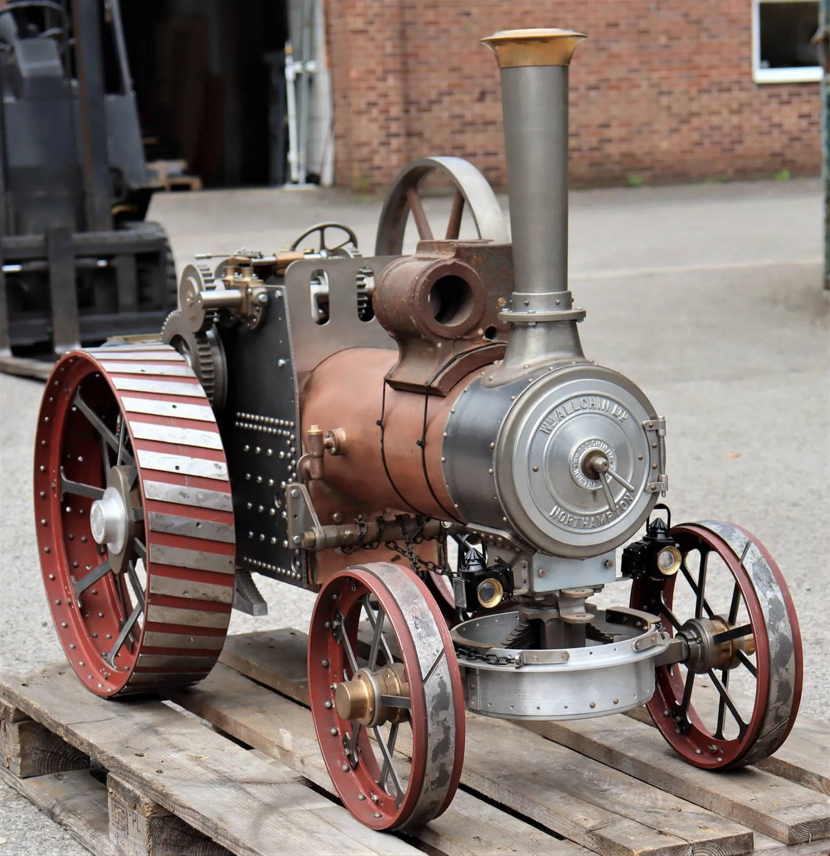 3 inch scale Allchin agricultural engine