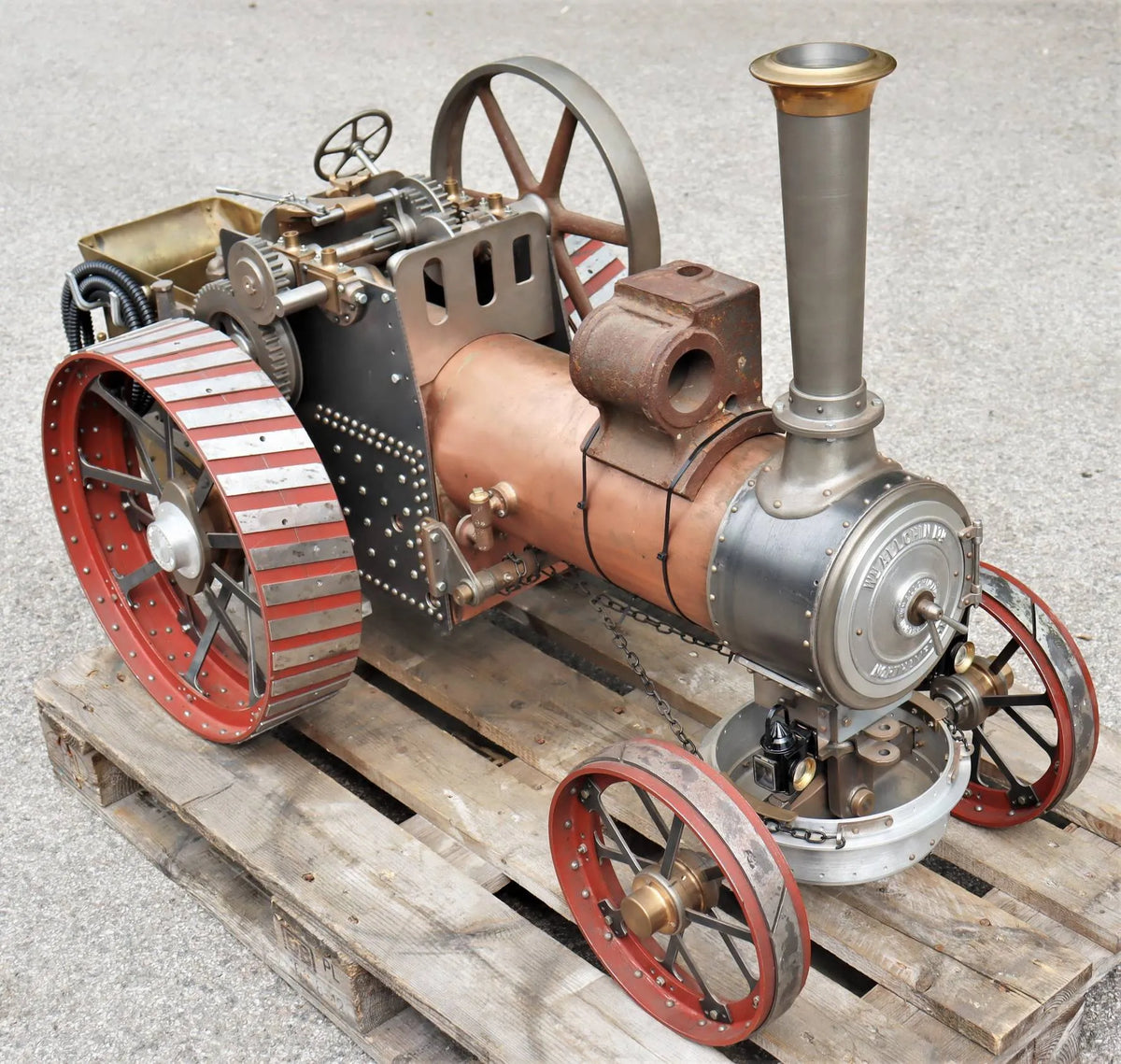 3 inch scale Allchin agricultural engine