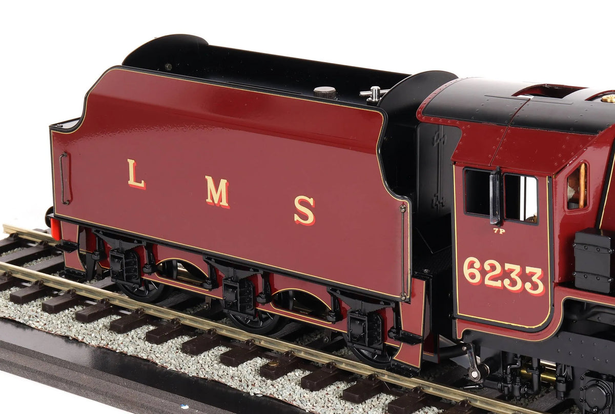 Gauge 1 Aster "Duchess of Sutherland" with display case