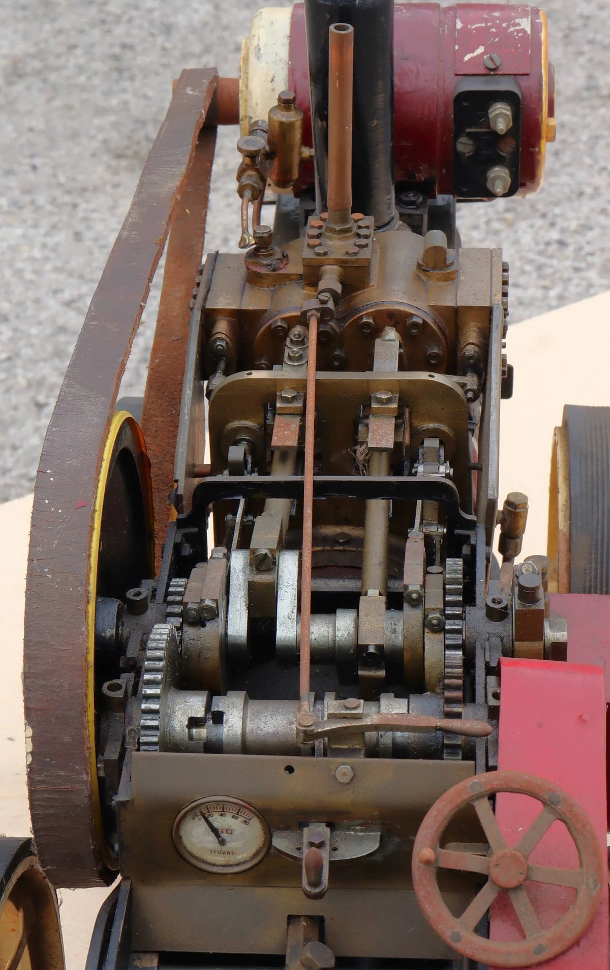 Vintage 1 1/4 inch scale Showmans engine