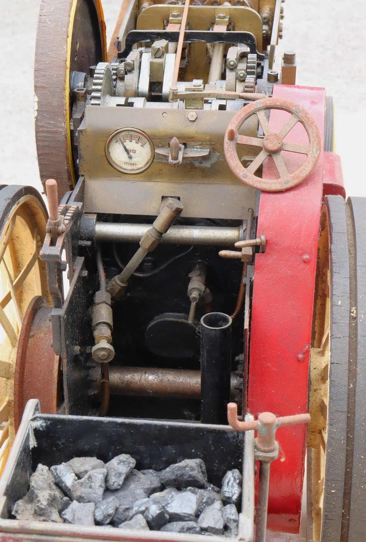 Vintage 1 1/4 inch scale Showmans engine