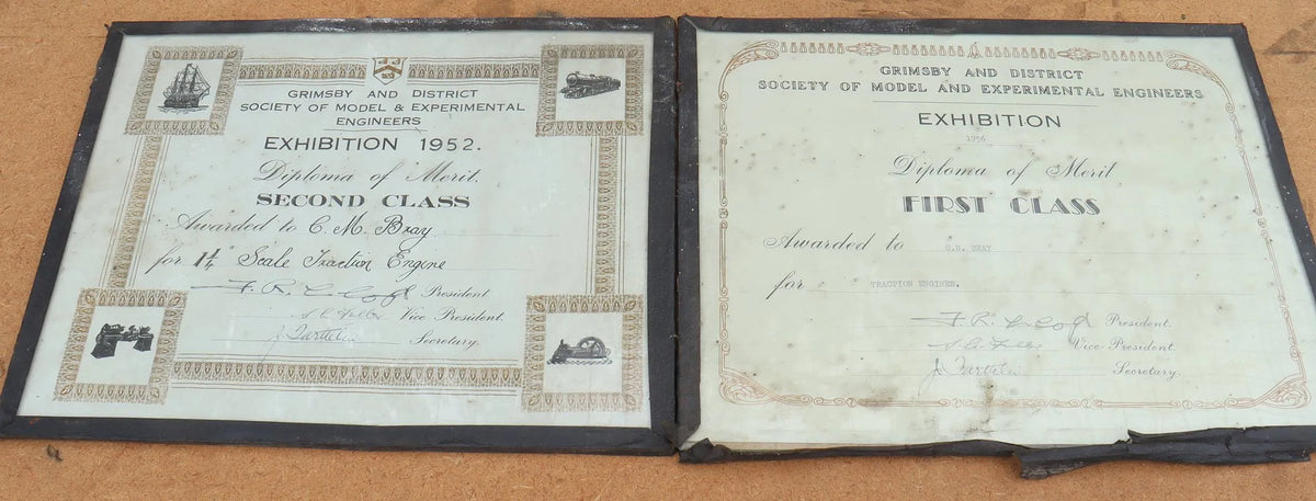 Vintage 1 1/4 inch scale Showmans engine