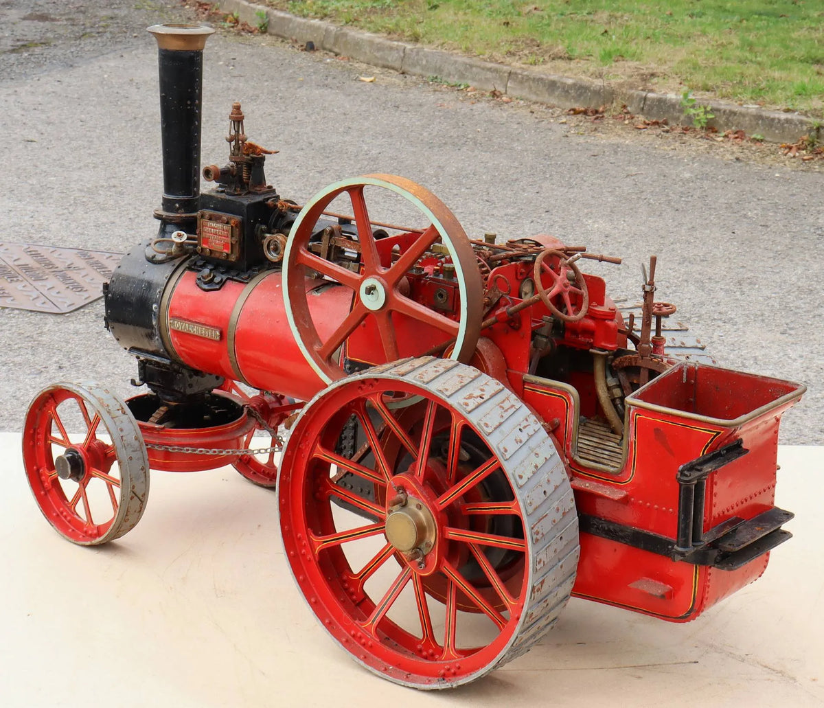 1 1/2 inch Allchin "Royal Chester" agricultural engine
