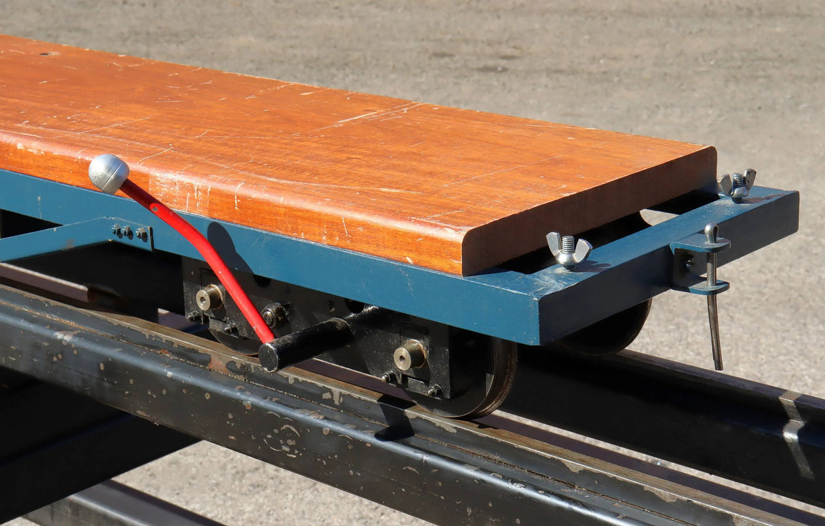 5 inch gauge braked bogie driving truck