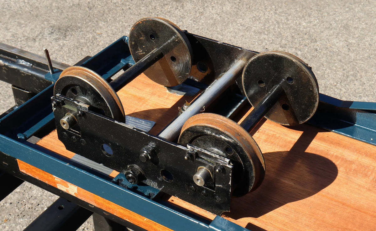5 inch gauge braked bogie driving truck