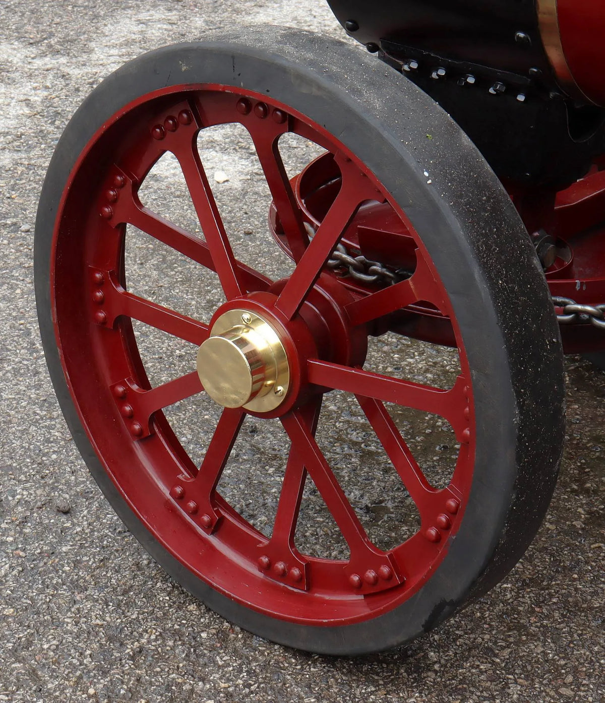4 inch scale Foster agricultural engine