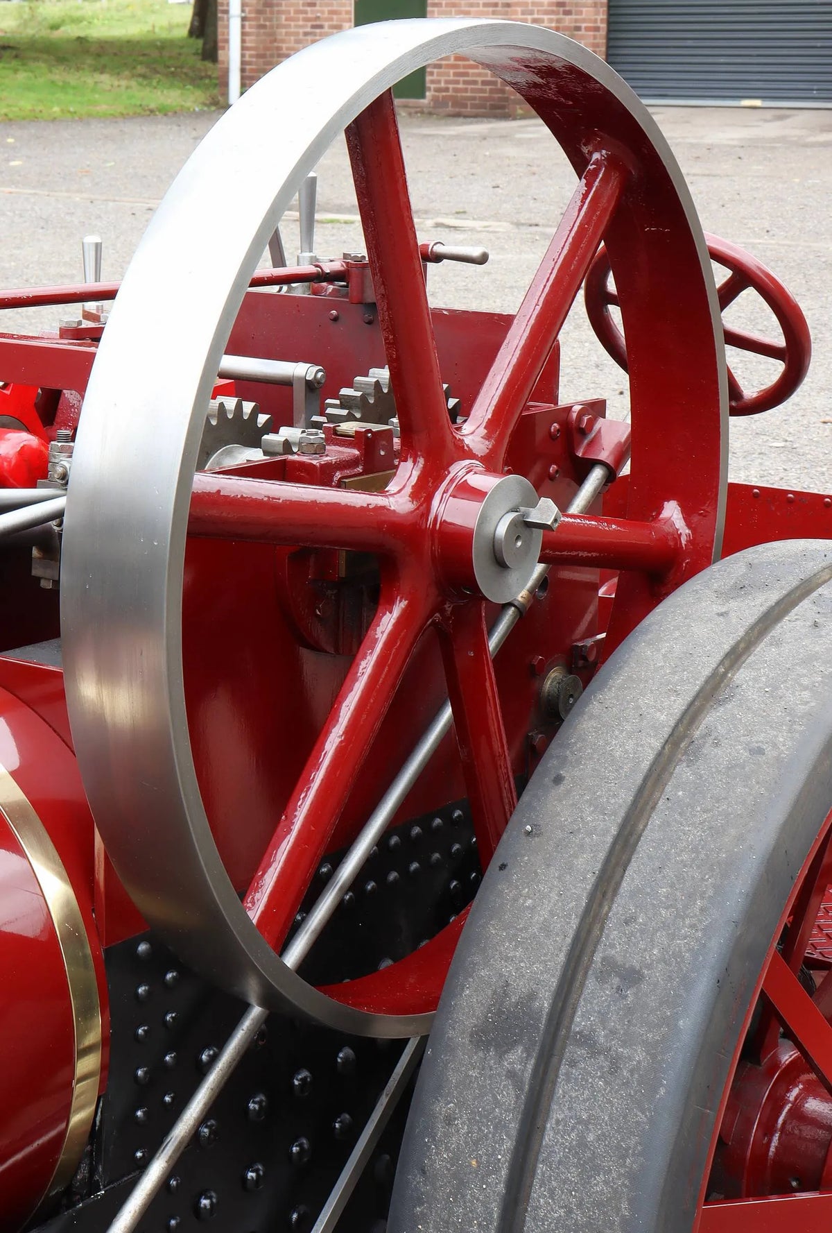 4 inch scale Foster agricultural engine