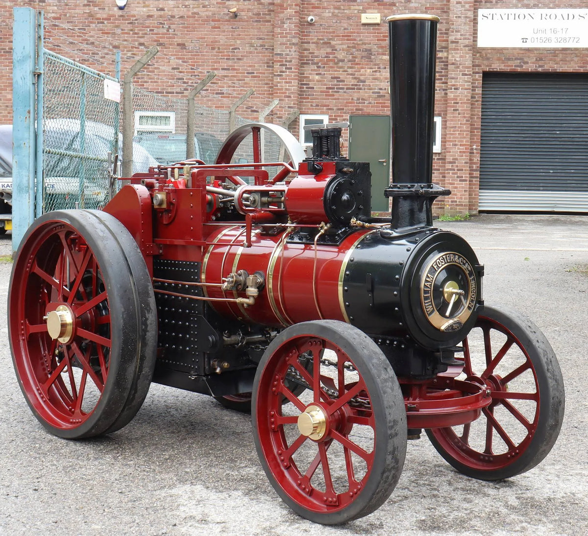 4 inch scale Foster agricultural engine