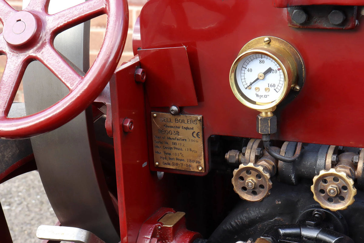 4 inch scale Foster agricultural engine