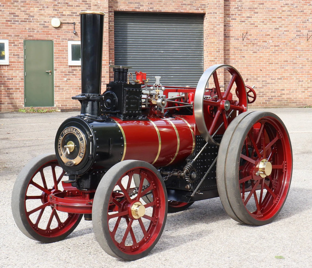 4 inch scale Foster agricultural engine