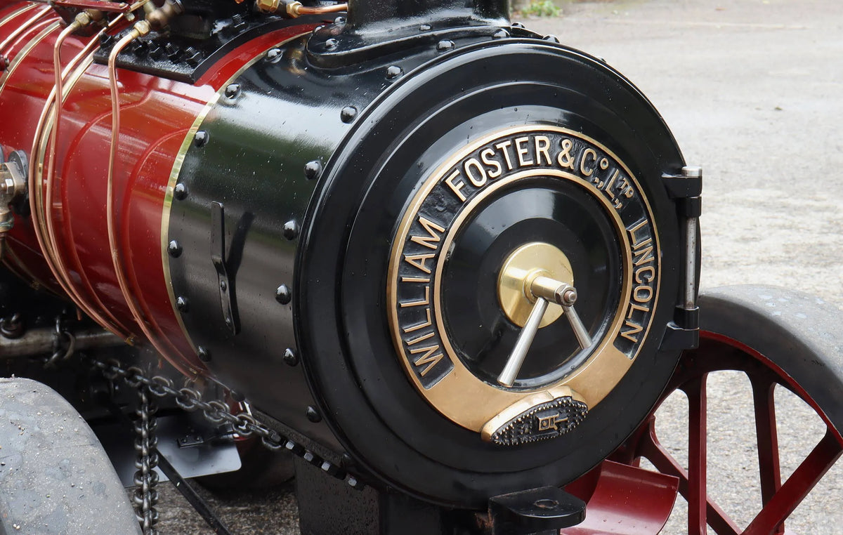 4 inch scale Foster agricultural engine