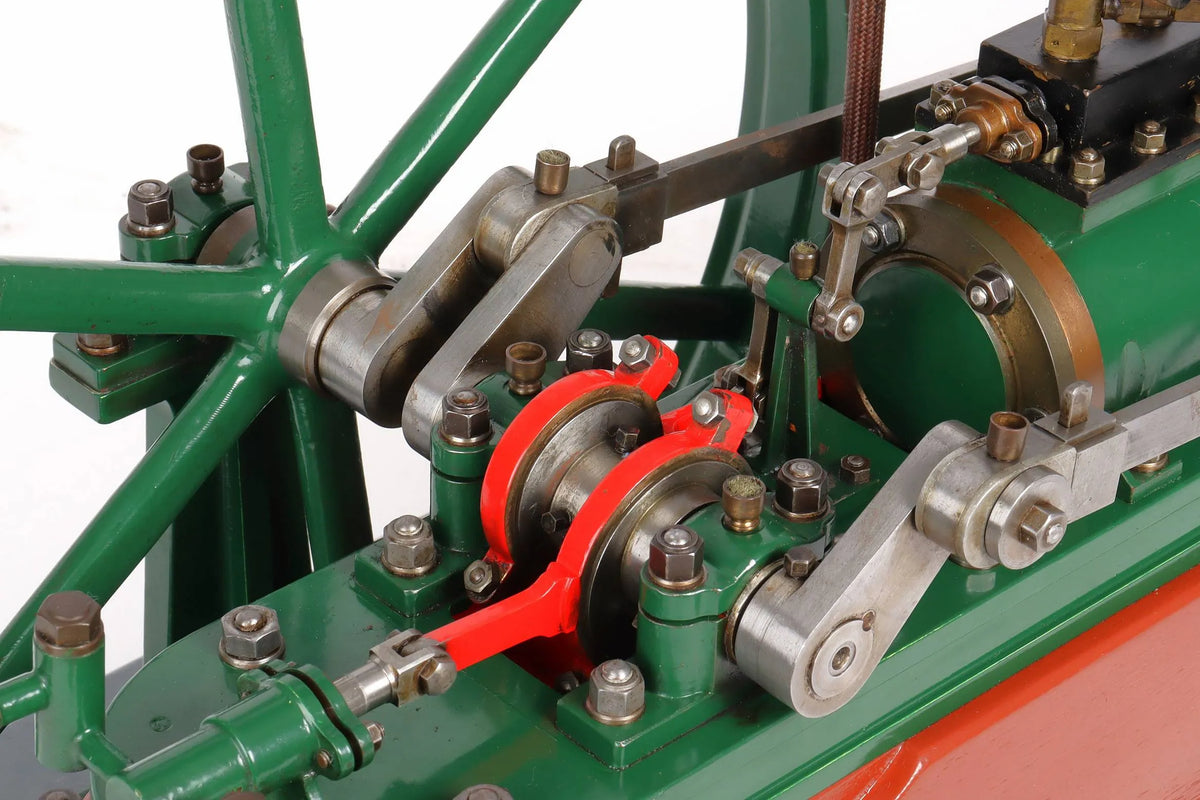 Horizontal pumping engine