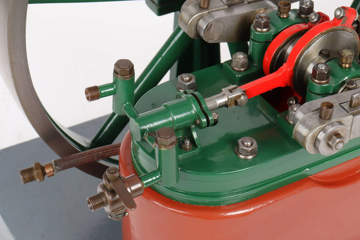 Horizontal pumping engine