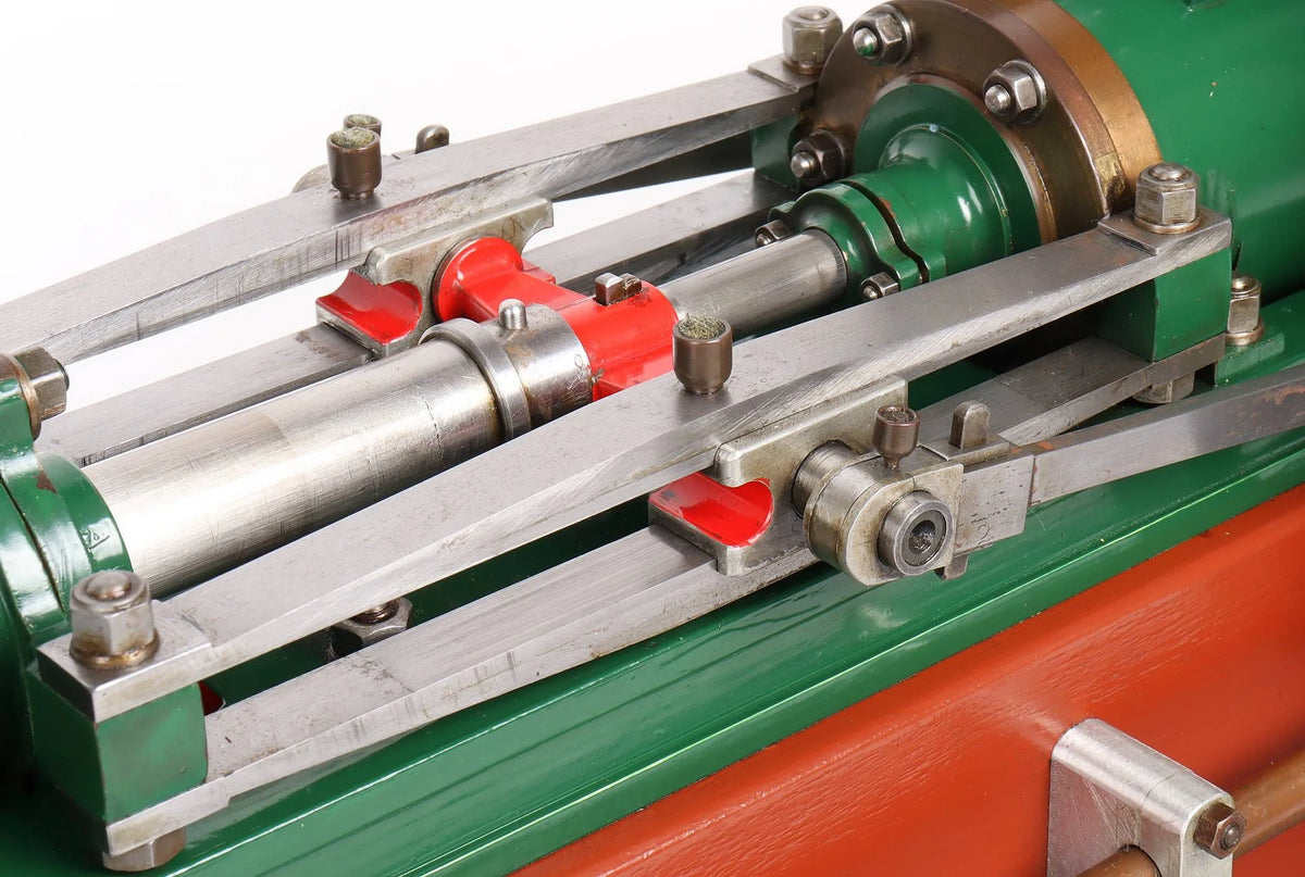 Horizontal pumping engine
