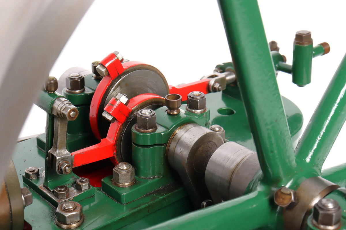 Horizontal pumping engine