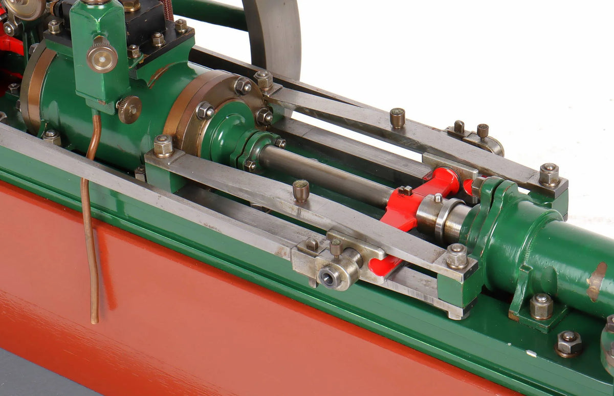 Horizontal pumping engine