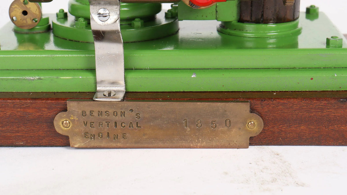 Bensons vertical engine