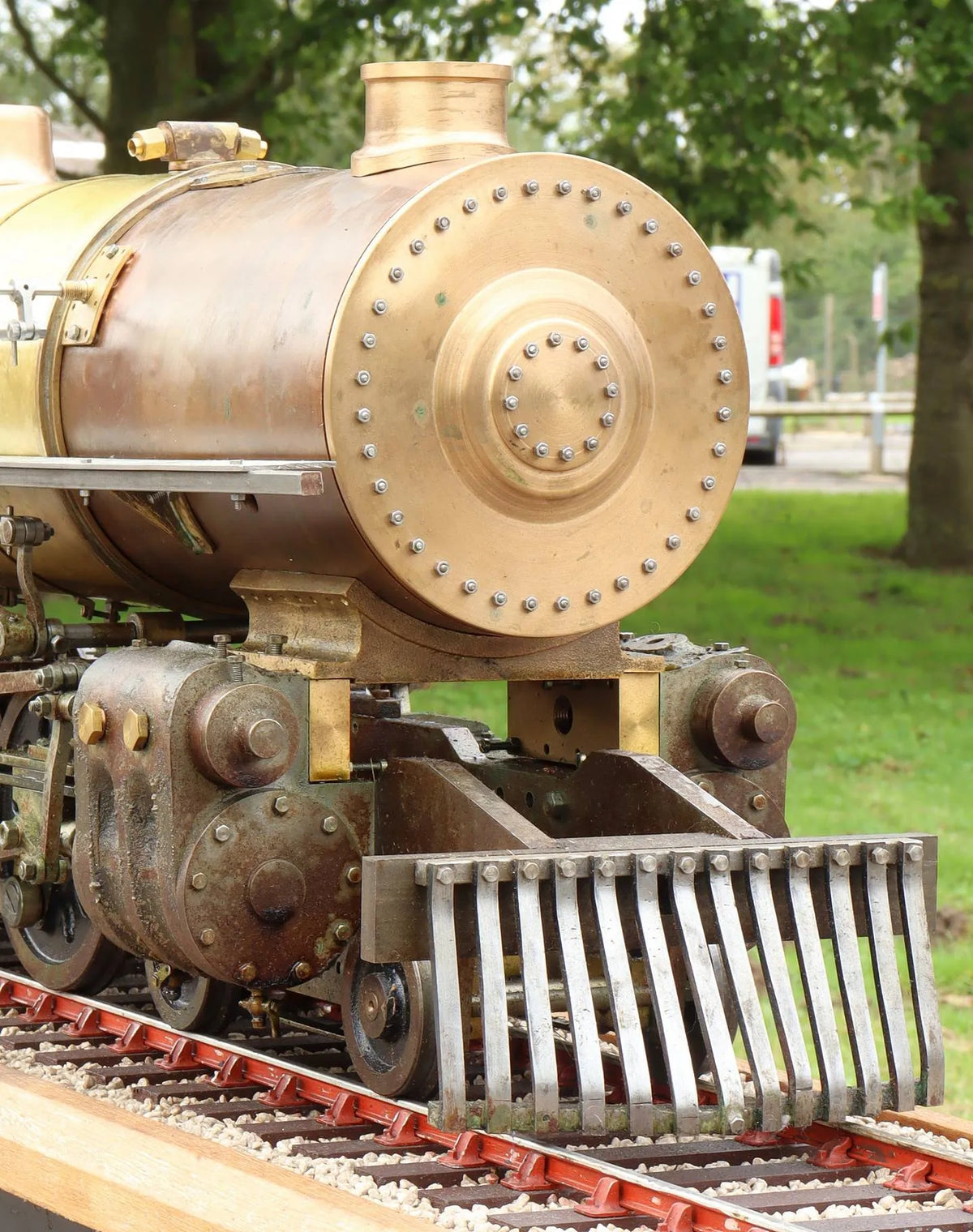 3 1/2 inch gauge Baldwin 4-8-4 "Columbia"