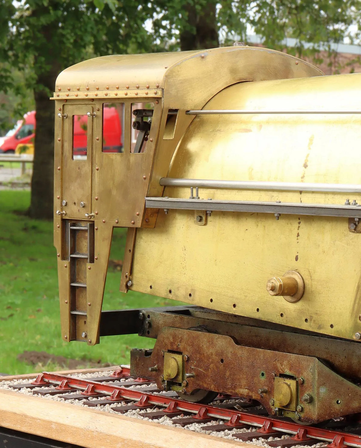 3 1/2 inch gauge Baldwin 4-8-4 "Columbia"