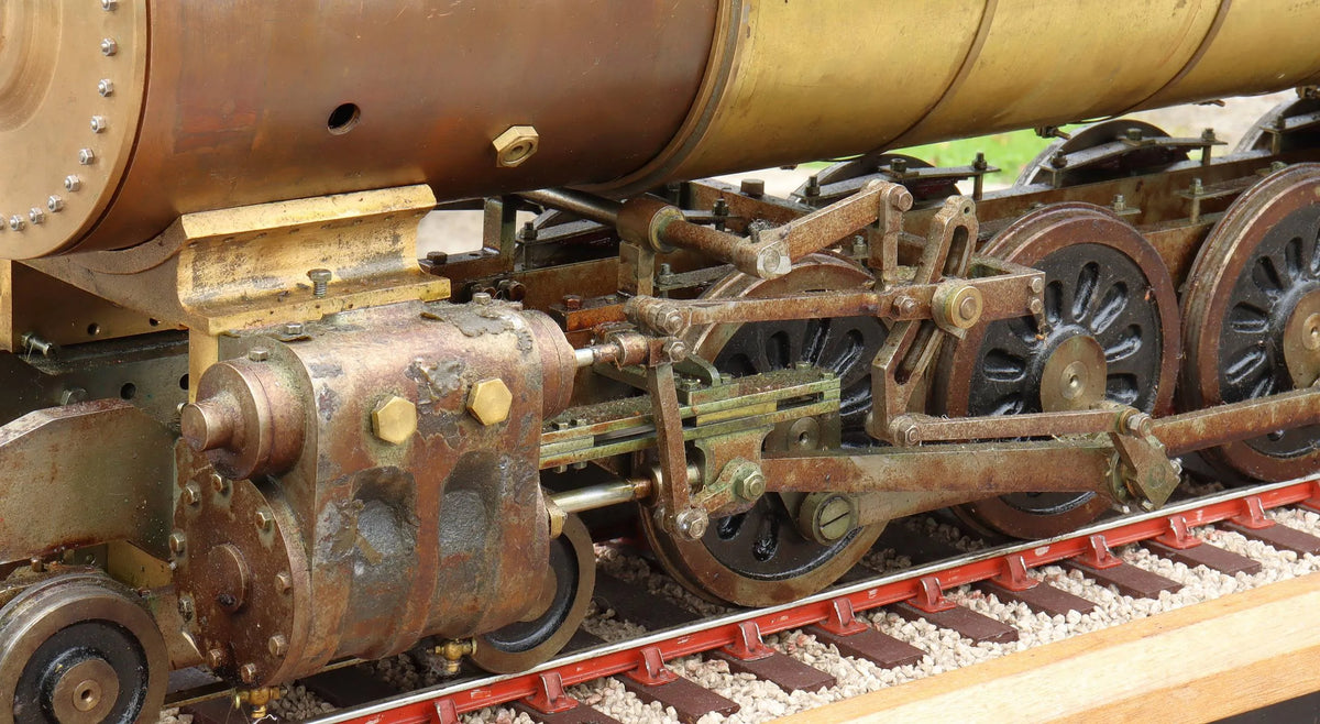 3 1/2 inch gauge Baldwin 4-8-4 "Columbia"