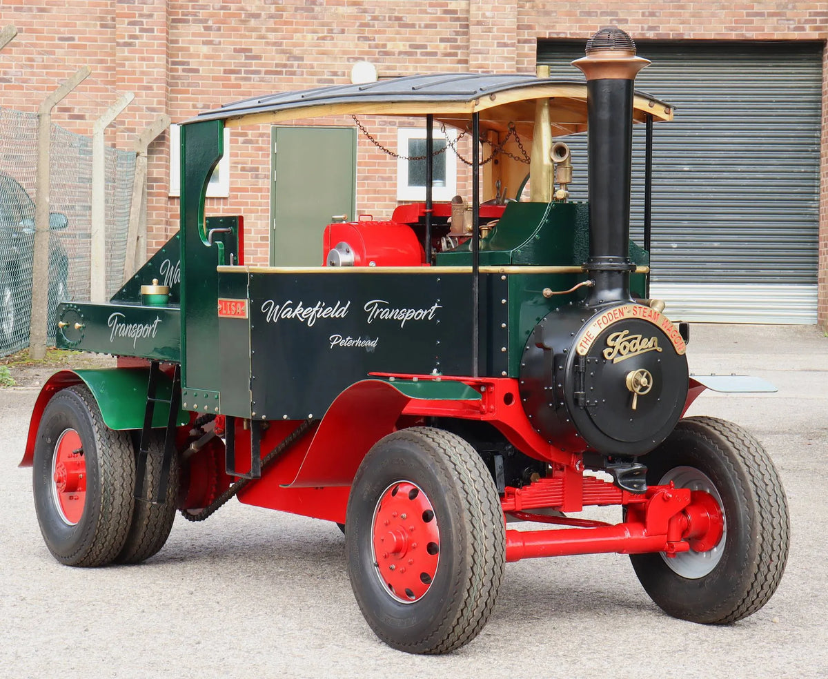 4 1/2 inch scale Foden SWB steam lorry