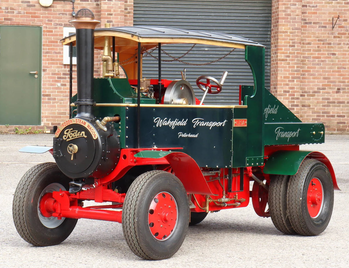4 1/2 inch scale Foden SWB steam lorry