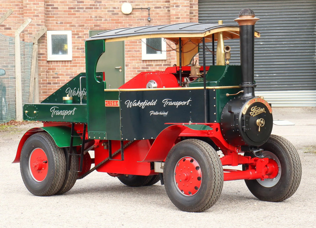 4 1/2 inch scale Foden SWB steam lorry