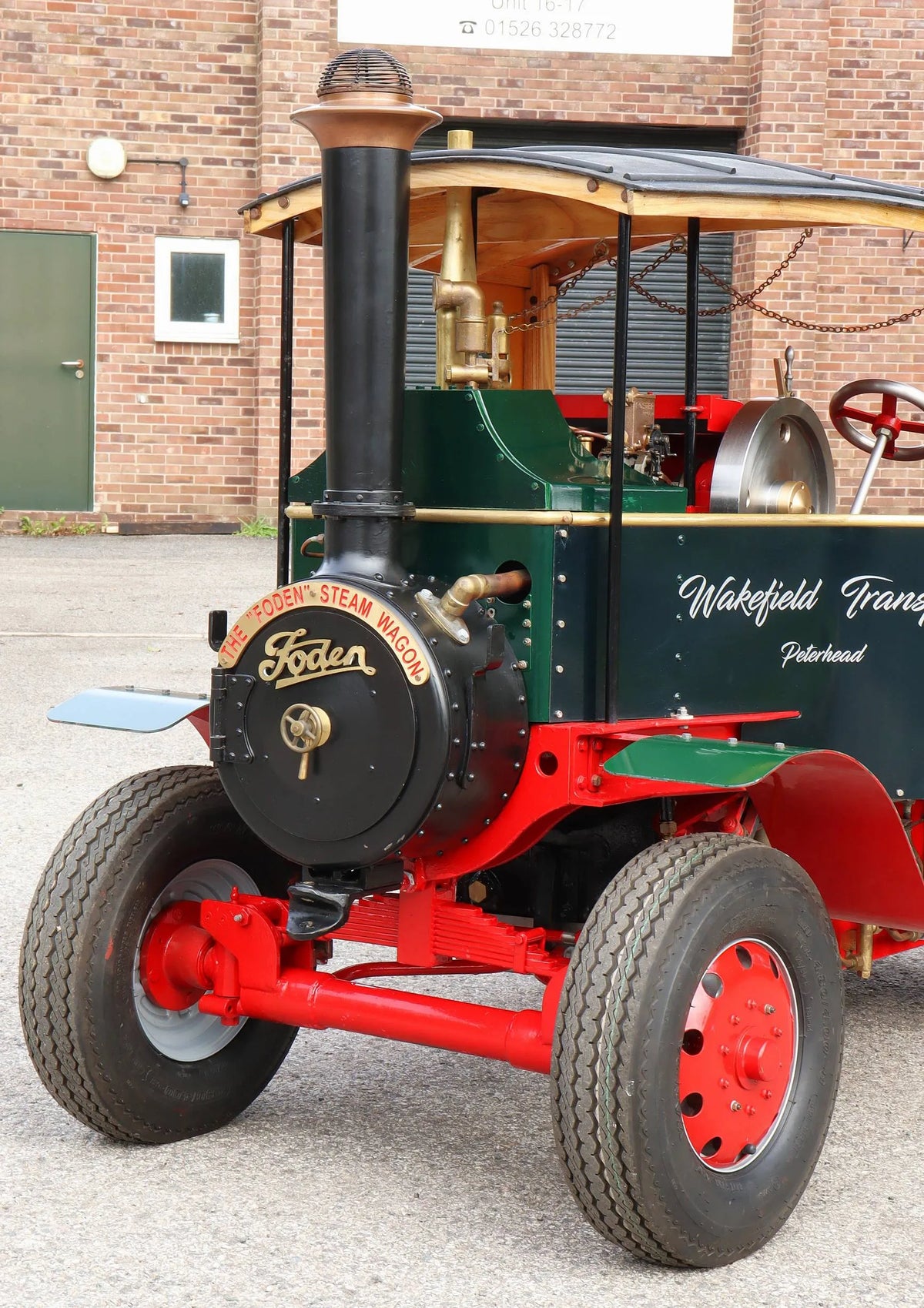 4 1/2 inch scale Foden SWB steam lorry