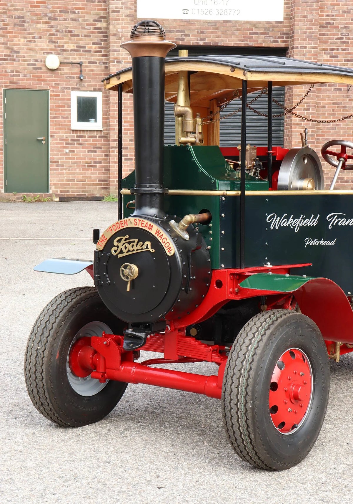 4 1/2 inch scale Foden SWB steam lorry